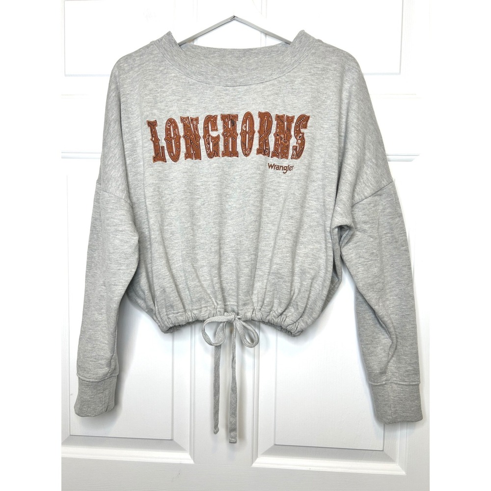 Wrangler Texas Longhorns Cropped Sweatshirt XL